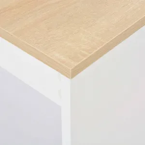 Barový stôl s regálom Dekorhome Černá