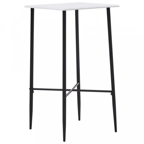 Barový stôl 60x60cm Dekorhome Černá