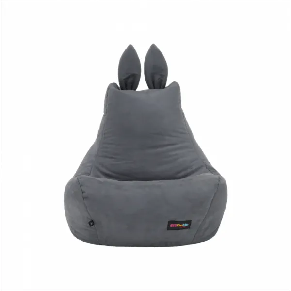 Sedací vak LAPIN Tempo Kondela Bílá / šedá