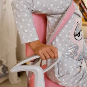 Detská rastúca stolička ANAIS Tempo Kondela Sivá
