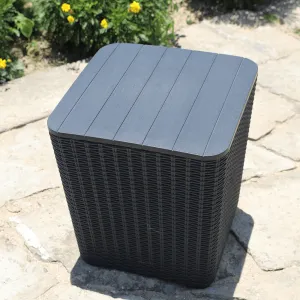 Záhradný stolík / úložný box UGUR Tempo Kondela Biela