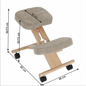 Ergonomická kľakačka FLONET Tempo Kondela Oranžová