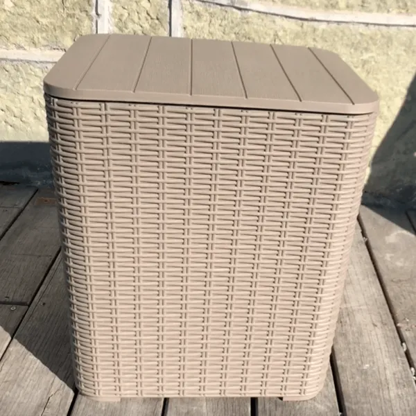 Záhradný stolík / úložný box UGUR Tempo Kondela Biela
