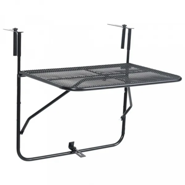 Závesný balkónový stolík Dekorhome