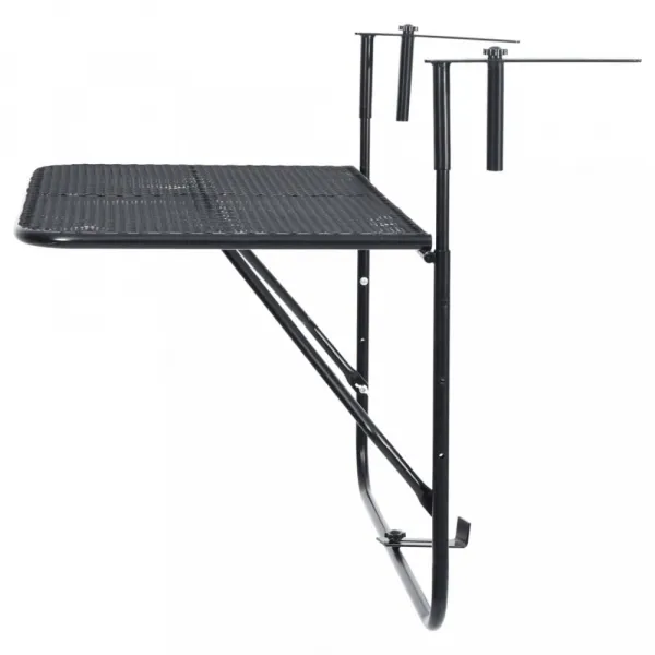 Závesný balkónový stolík Dekorhome