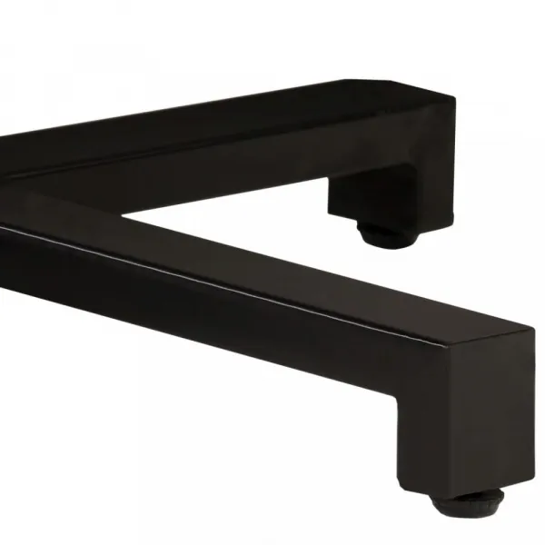 Bistro stôl okrúhly hnedá / čierna Dekorhome ø 80 cm