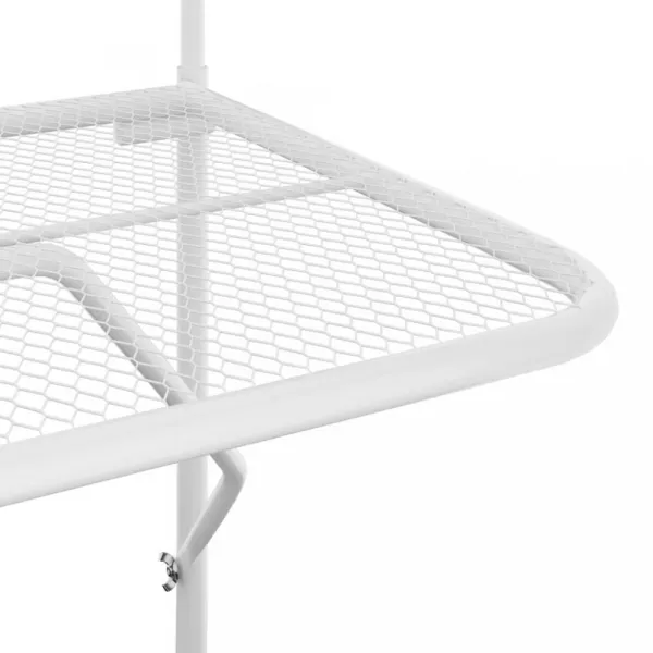 Závesný balkónový stolík Dekorhome