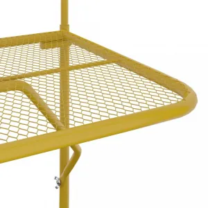 Závesný balkónový stolík Dekorhome