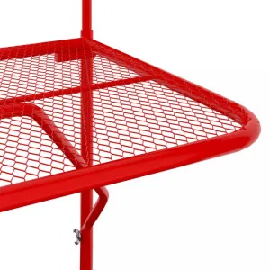 Závesný balkónový stolík Dekorhome