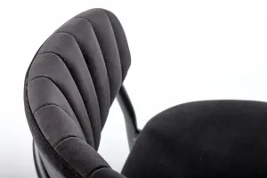 Jedálenská stolička K426 Halmar Čierna