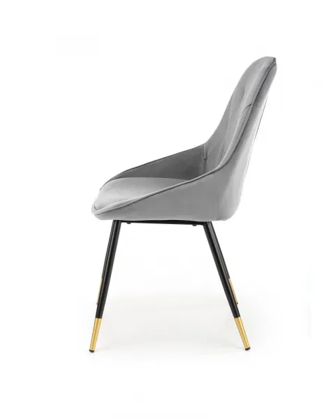 HALMAR Designová stolička Liza tmavozelená