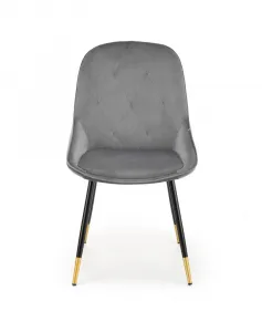 HALMAR Designová stolička Liza tmavozelená