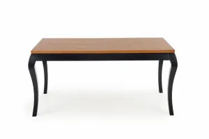 Rozkladací jedálenský stôl WINDSOR Halmar Čierna / dub