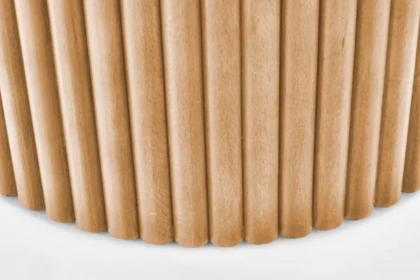 HALMAR Odkládací stolek WOODY 40 cm hnědý
