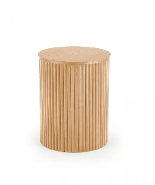 HALMAR Odkládací stolek WOODY 40 cm hnědý