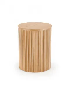 HALMAR Odkládací stolek WOODY 40 cm hnědý