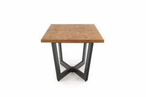 HALMAR Rozkladací jedálenský stôl Massive 160 cm svetlý dub/čierny