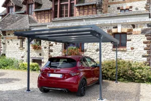 Kovový přístřešek / carport 297 x 494 cm Dekorhome