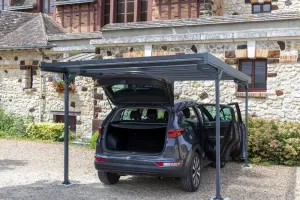 Kovový přístřešek / carport 297 x 494 cm Dekorhome