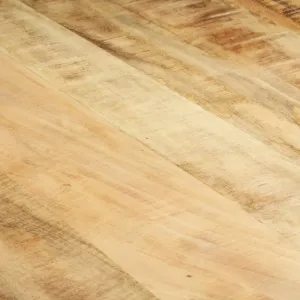 Jedálenský stôl masívne drevo / oceľ Dekorhome 120x60x76 cm