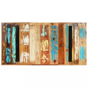 Jedálenský stôl drevo / oceľ Dekorhome 120x60x76 cm