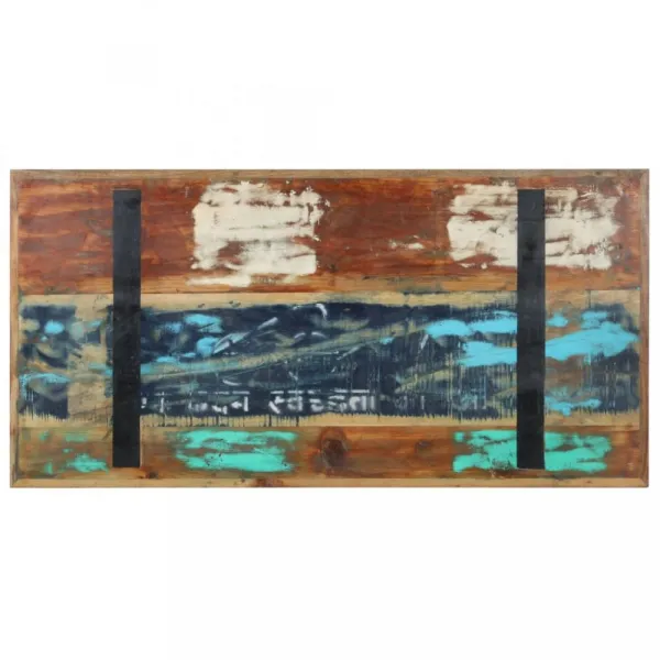 Jedálenský stôl drevo / oceľ Dekorhome 120x60x76 cm