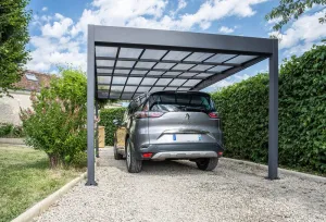 Kovový prístrešok / carport 316 x 502 cm Dekorhome
