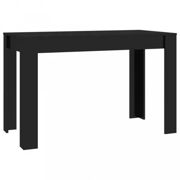 Jedálenský stôl 120x60 cm Dekorhome Černá
