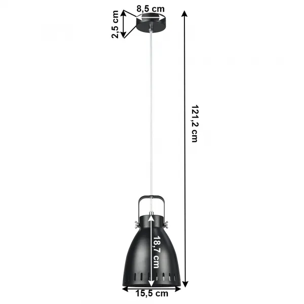 Závesná lampa AIDEN TYP 3 Tempo Kondela