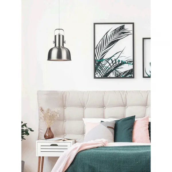 Závesná lampa AVIER TYP 3 Tempo Kondela Strieborná