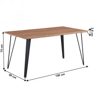 Jedálenský stôl FRIADO Tempo Kondela