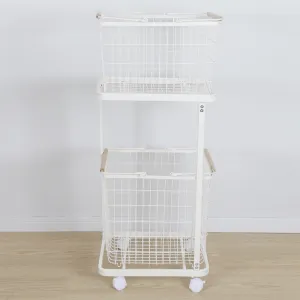 Vozík s košíkmi HERMES Tempo Kondela Modrá