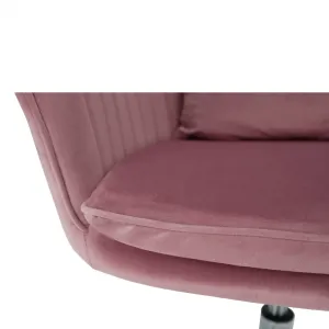 Kancelárske kreslo s vankúšom KLIAN Tempo Kondela Modrá