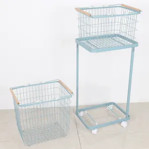 Vozík s košíkmi HERMES Tempo Kondela Modrá