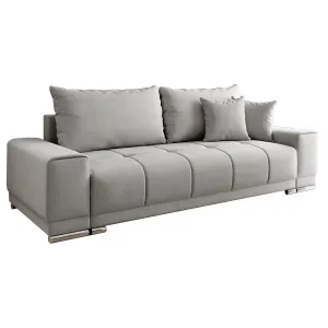 Rozkladacia pohovka, svetlosivá, KEVAN BIG SOFA