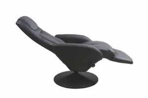 Relaxačné kreslo OPTIMA Halmar Čierna