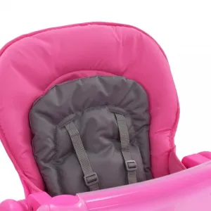 Detská jedálenská stolička Dekorhome Šedá