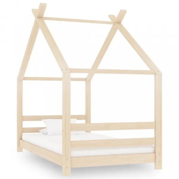 Detská posteľ 80x160 borovica Dekorhome Bílá