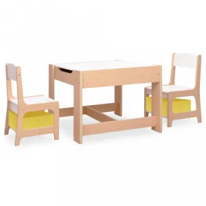 Detský set MDF Dekorhome Bílá