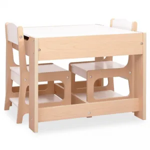 Detský set MDF Dekorhome Bílá