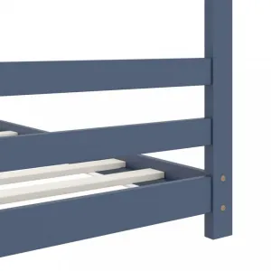 Detská posteľ 70x140 borovica Dekorhome Bílá