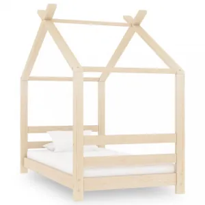 Detská posteľ 70x140 borovica Dekorhome Bílá