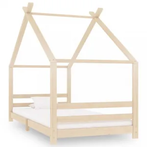 Detská posteľ 90x200 borovica Dekorhome Bílá