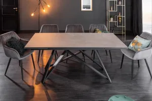 Rozkladací jedálenský stôl IOLA Dekorhome Grafit