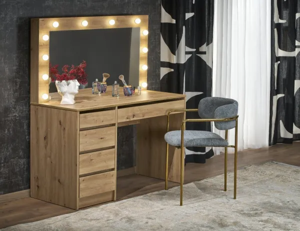 Toaletný stolík HOLLYWOOD XL Halmar