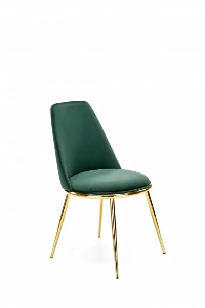 HALMAR Designová židle GLAMOUR K460 černá