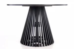HALMAR Konferenčný stolík MIYAKI 120 cm prírodný dub/čierny
