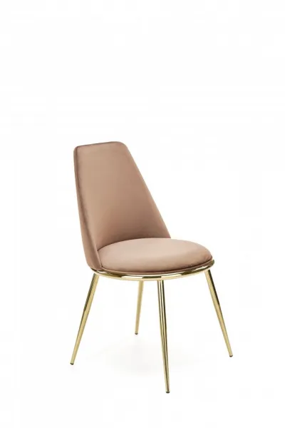 HALMAR Designová židle GLAMOUR K460 černá