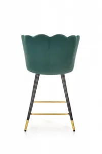 HALMAR Barová židle H106 šedá