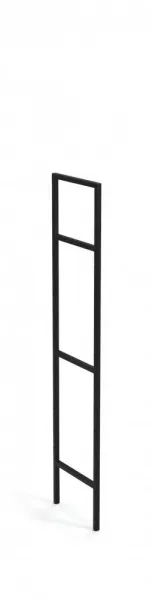 HALMAR Kovový rám MOBIUS 95 cm čierny